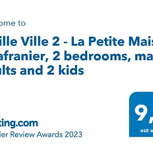 Апартаменты Vieille 2 - La Petite Maison A Safranier, 2 Bedrooms, Max 4 Adults And 2 Kids